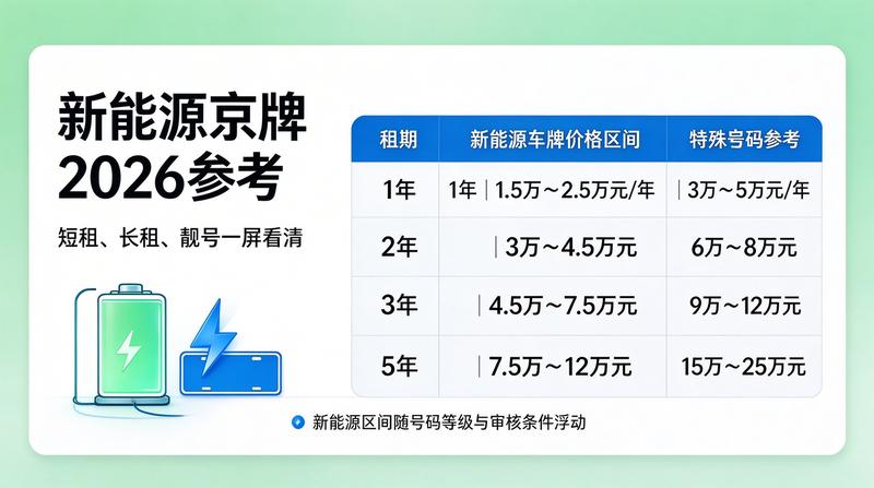 2026年京牌新能源政策趋势